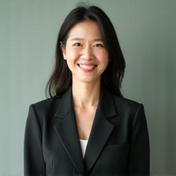 輸出担当マネージャー 中村真由美のポートレート写真