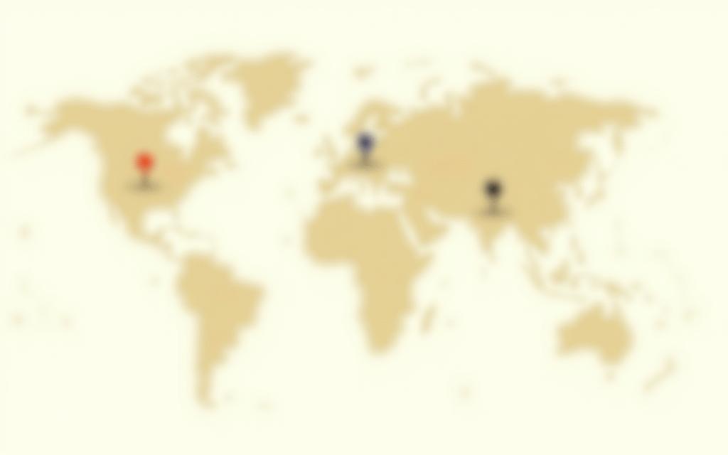 輸出実績のある40カ国を示す地図のイラスト